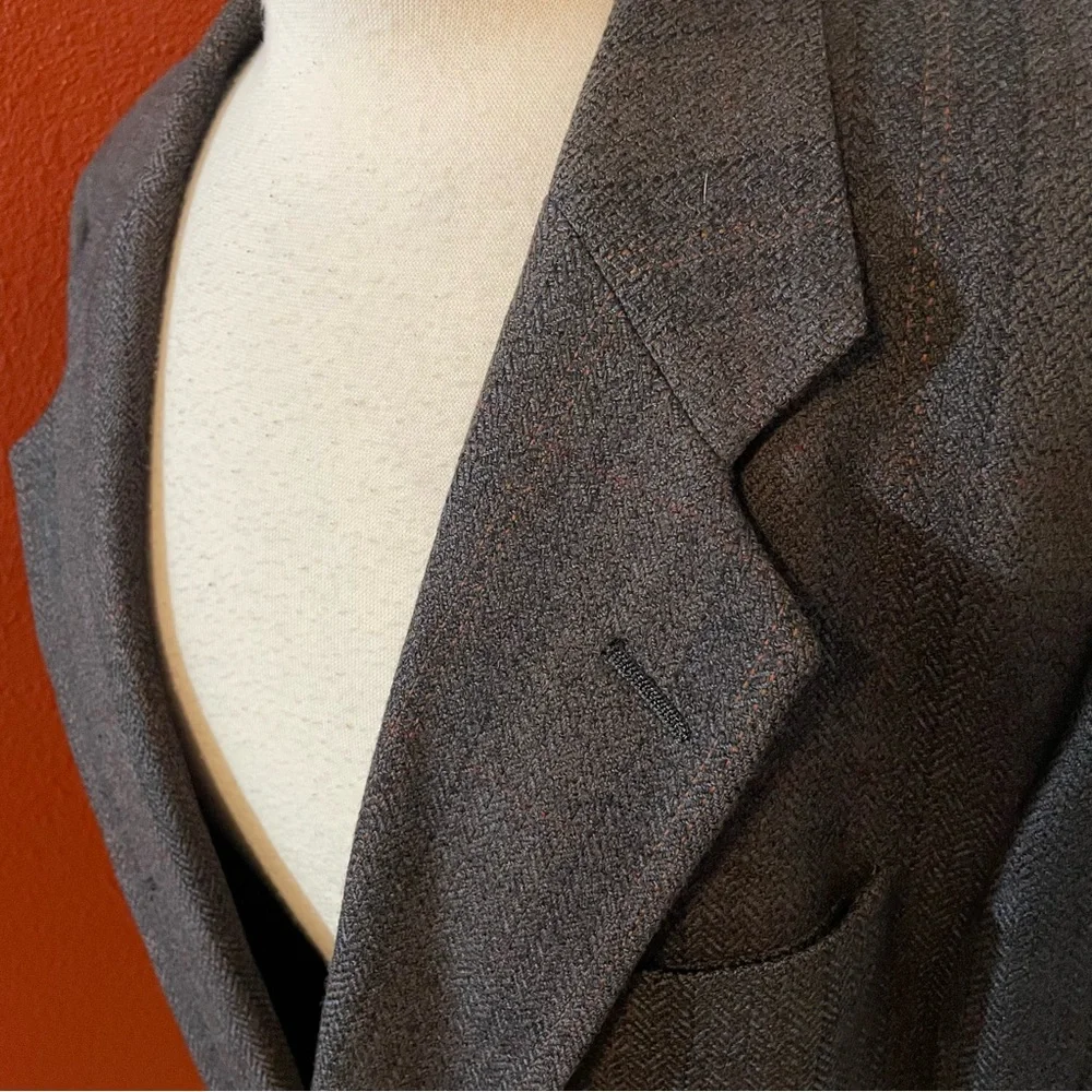 Christian Dior Men’s Vintage Two Button Shoulder‎ Padded Lux Blazer Sport Coat